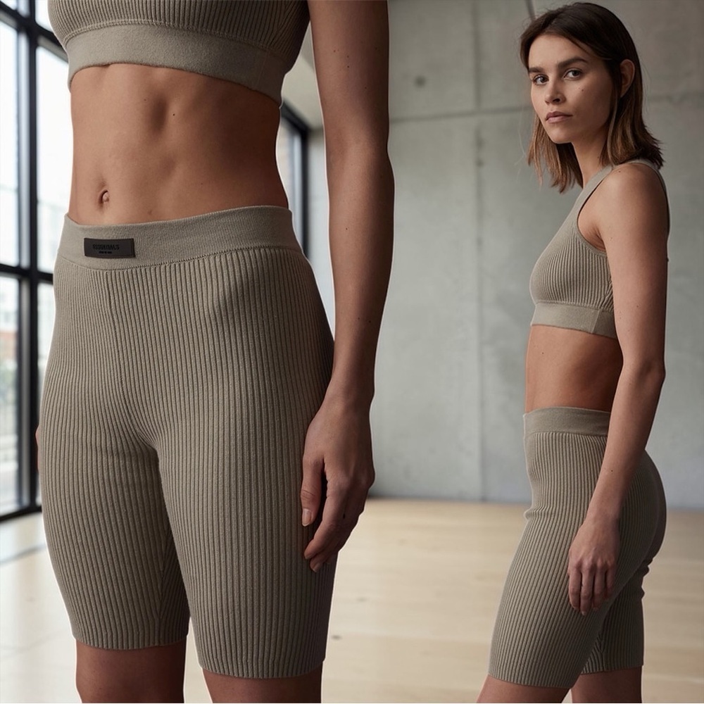 Fear Of God Essentials Women’s Sport Bike Shorts In Color Seal Size XL